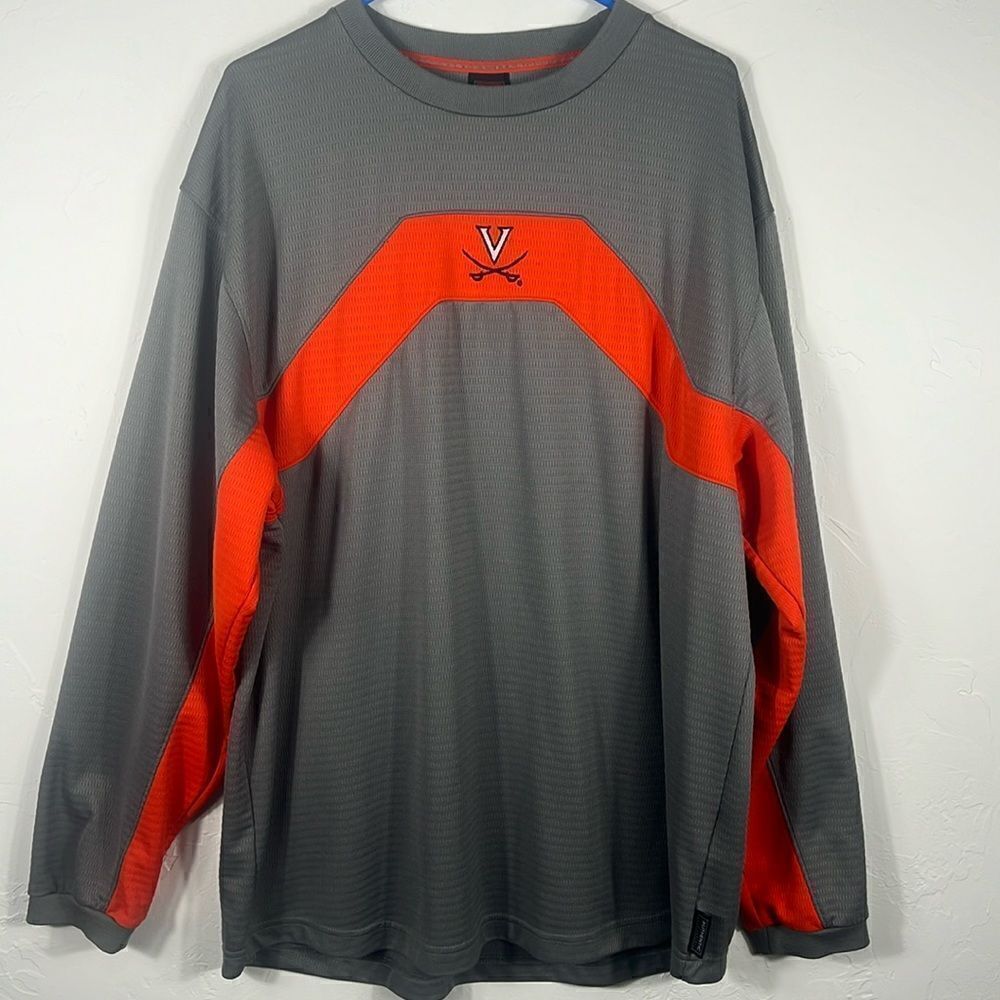 🔥🔥 Vintage NIKE UNIVERSITY OF VIRGINIA CAVALIERS Pullover Sweatshirt XL - EUC